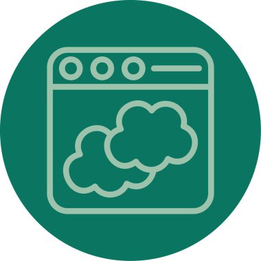 seo modern simgesinin vektör illüstrasyonu