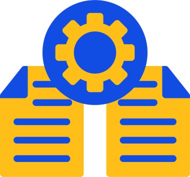 Teçhizat Web simgesi basit illüstrasyon