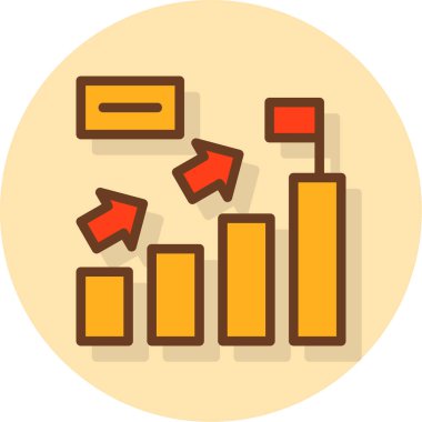 Çizelge. Web simgesi basit illüstrasyon