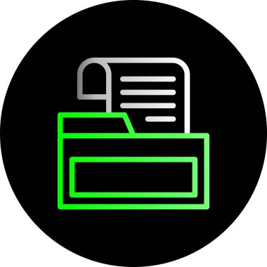 Projeniz için vektör dizin simgesi