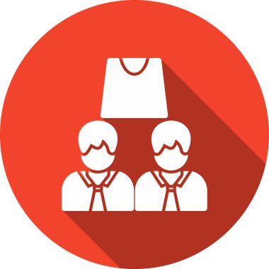 Modern simgenin vektör illüstrasyonu