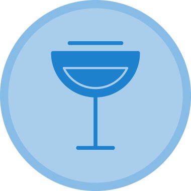 Kokteyl. Web simgesi basit illüstrasyon