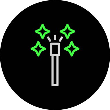 Seo simgesinin vektör illüstrasyonu