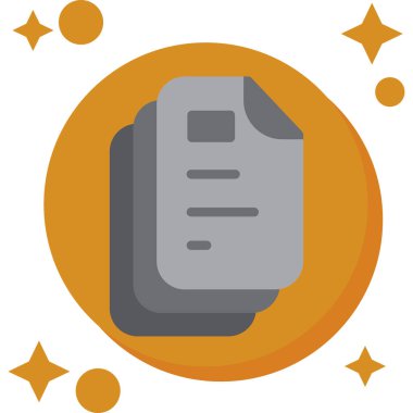 iş belgeleri vektör illüstrasyonu