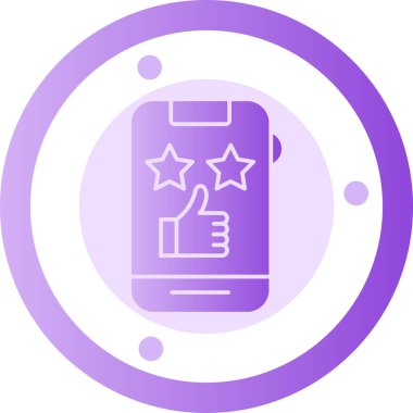 mobil simge vektör illüstrasyonu