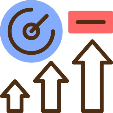 Filedoutline biçiminde yön ok simgesi