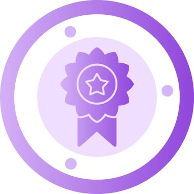 Ödül. Web simgesi basit illüstrasyon