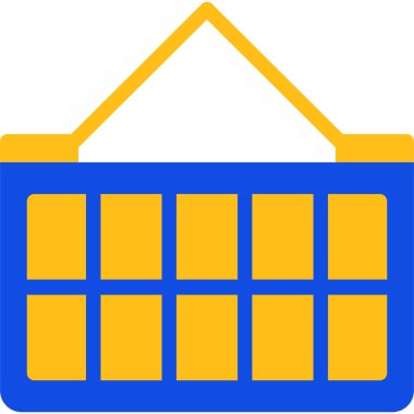 Bir ev simgesinin vektör illüstrasyonu