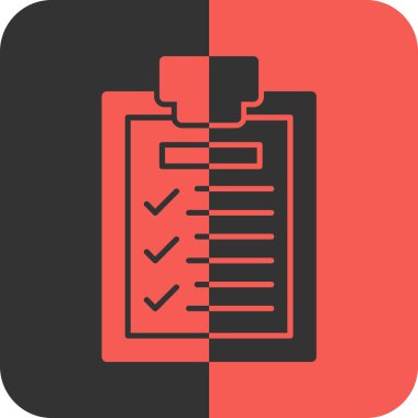 Liste simgesi olan pano