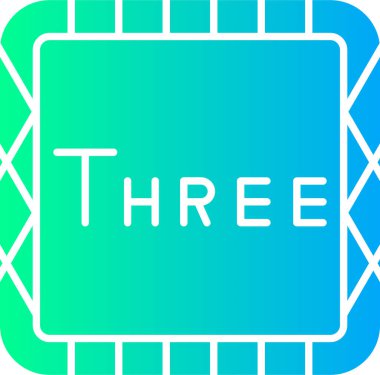 Modern basit geometrik logo