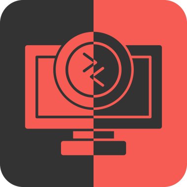 Bilgisayar Vektörü Şekil Simgesi Tasarımı