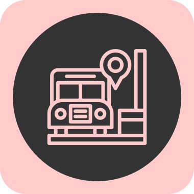 vektör bus resimleme