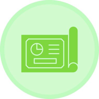 iş yönetimi düz vektör simgesi kolayca düzenleyebilirsiniz