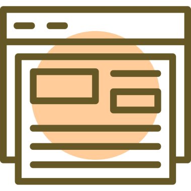 seo modern simgesinin vektör illüstrasyonu