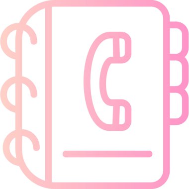 telefon simgesi, vektör illüstrasyonu