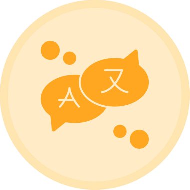 Düz stil Çin burcu simgesi