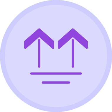 Yüz maskesi. Basit tasarım