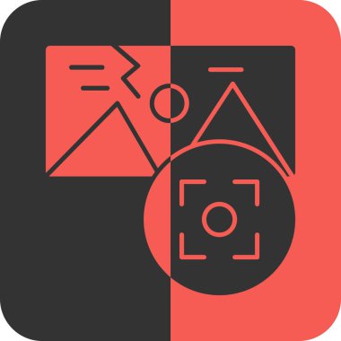 kamera fotoğrafçılık simgesi ana hatlar biçiminde