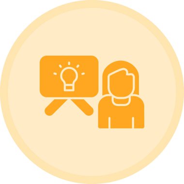 İnsan simgesinin vektör illüstrasyonu