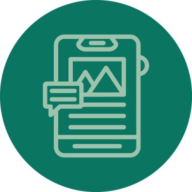 cep telefonu simgesi, vektör illüstrasyon tasarımı