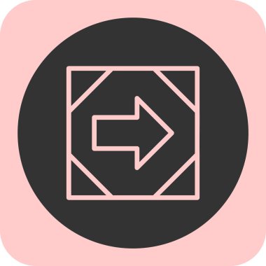 Soyut arkaplan gruplandırılmış ok simgesi