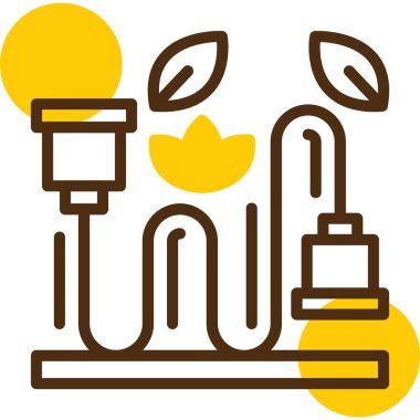 kahve ikonu vektör illüstrasyonu