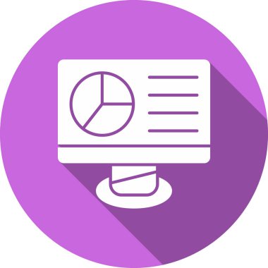 veri analizi grafik simgesi - taslak biçimi