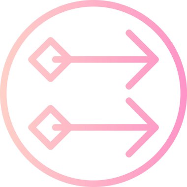 ok simgesinin vektör illüstrasyonu