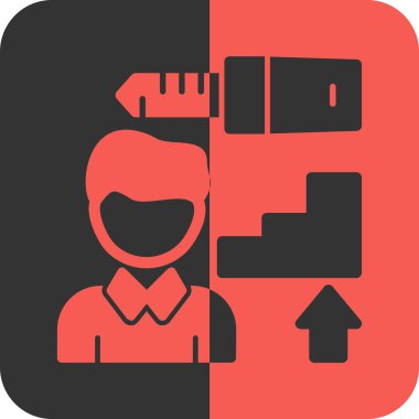 seo modern simgesinin vektör illüstrasyonu