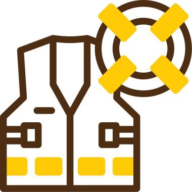 Çizgi film simgesinin vektör çizimi