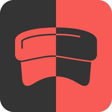 Modern bir simgenin vektör illüstrasyonu