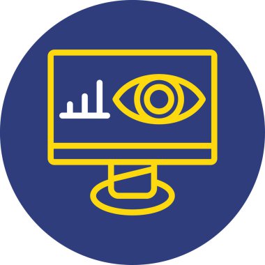 seo modern simgesinin vektör illüstrasyonu