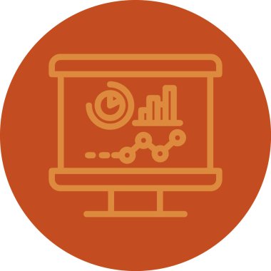 seo modern simgesinin vektör illüstrasyonu