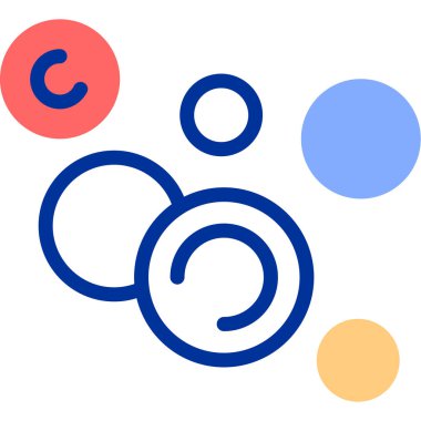 Seo simgesinin vektör illüstrasyonu