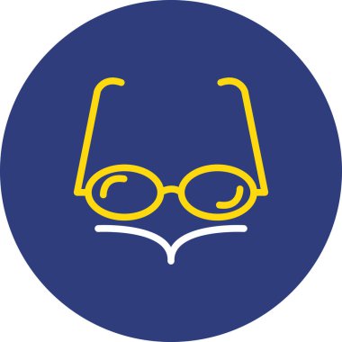 Bir kedi simgesinin vektör illüstrasyonu