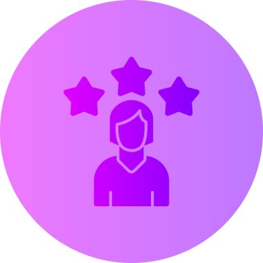 kullanıcı. Web simgesi basit illüstrasyon