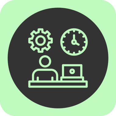 Simge vektör illüstrasyonu ayarlanıyor