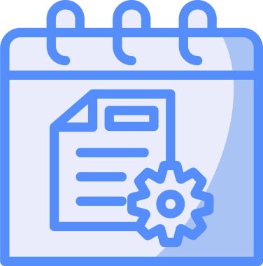 Takvim. Web simgesi basit tasarım