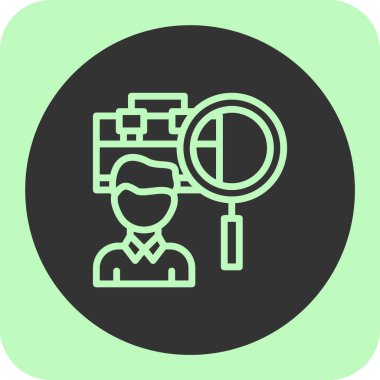 seo modern simgesinin vektör illüstrasyonu