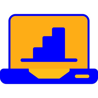 bilgisayar izleyici simgesi vektörü