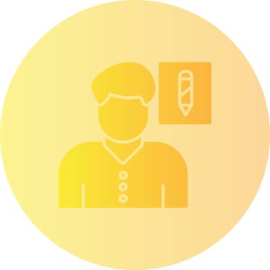 Modern simgenin vektör illüstrasyonu