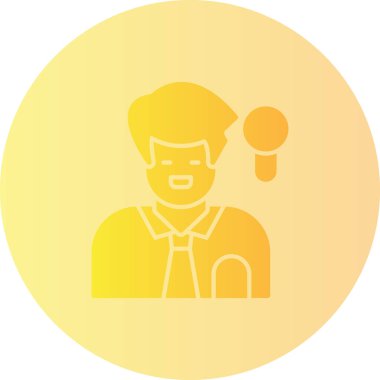 Modern insanın vektör çizimi