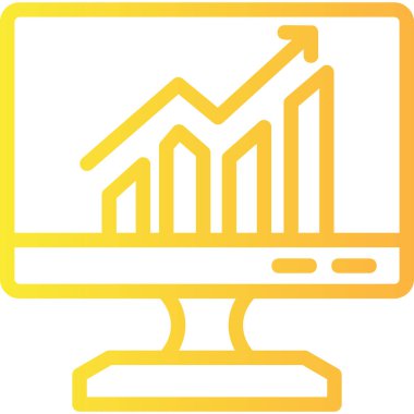 Çizelge. Web simgesi basit illüstrasyon