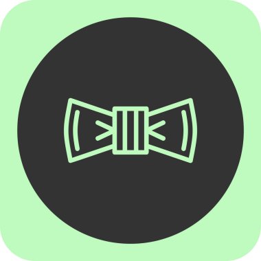 kravat simgesi, vektör illüstrasyonu