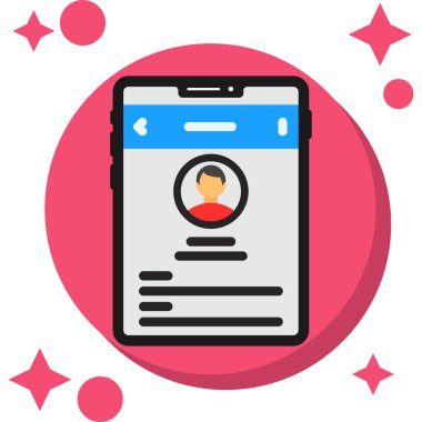 avatar cep telefonu simgesi