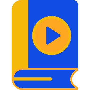 Oyuncu. Web simgesi basit illüstrasyon