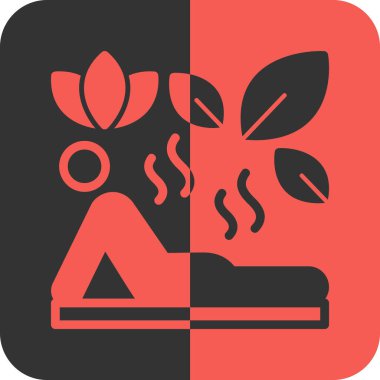 Spa ve sağlıklı yaşam simgeleri