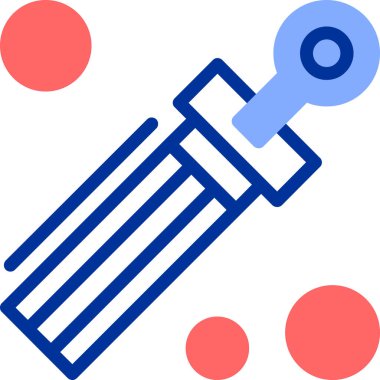 Bir camın mavi ve beyaz arkaplanının vektör çizimi