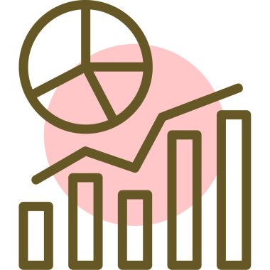 Grafik. Web simgesi basit illüstrasyon