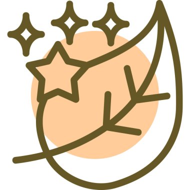 Noel simgesi, vektör illüstrasyonu